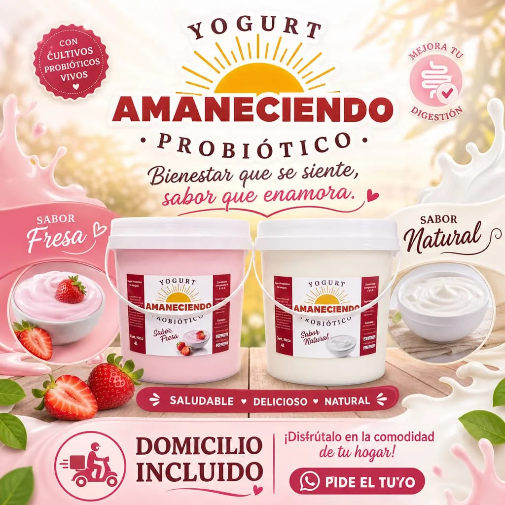 Yogurt amaneciendo 